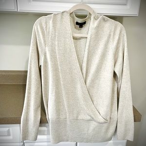 Ann Taylor Faux Wrap Cardigan